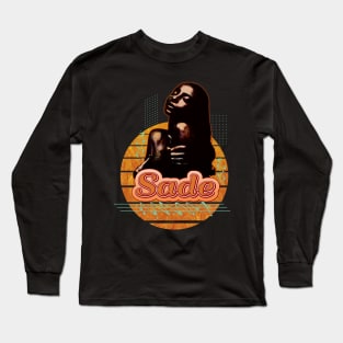 Sade \\ Retro Art Long Sleeve T-Shirt